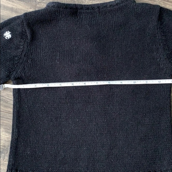 Kobe Kids 6X snowman Sweater JOY black EUC - Picture 6 of 7
